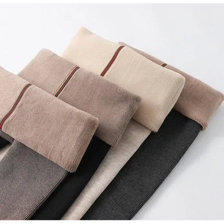 Kids Winter Thick Cotton Elastane Warm Leggings - Omega Lifestyles