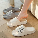 Women’s Thick Platform Non-Slip Indoor Cartoon Slippers - Omega Lifestyles