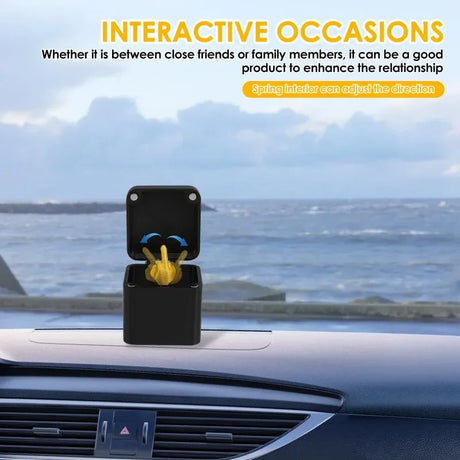 Set of 2 Funny Middle Finger Prank Desk Decorations - Omega Lifestyles