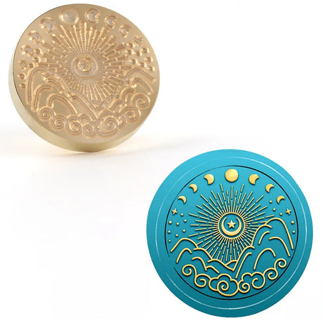 Brass Removable Head Wax Seal Stamp For Decoration - Omega Lifestyles