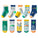 Children’s Cotton Non-Slip Cartoon Knit Socks - Omega Lifestyles