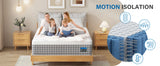 Medium 12-Inch Gel Memory Foam Pocket Spring Mattress