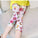 Girls Cotton Polyester Printed Calf-Length Slim Leggings - Omega Lifestyles