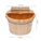 Cedar Wood Foot Bath Bucket With Massage Roller - Omega Lifestyles