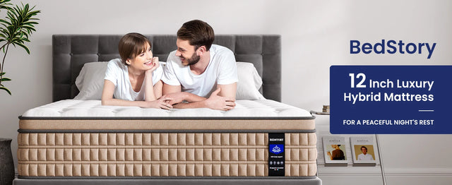 Medium 12-Inch Hybrid Gel Memory Foam Mattress