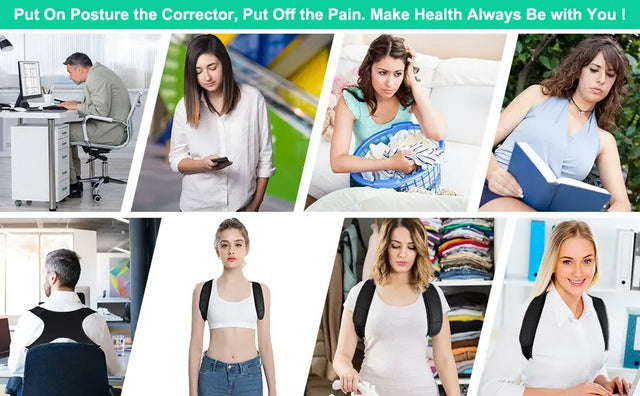 Adjustable Figure 8 Lightweight Back Posture Corrector Belt - Omega Lifestyles