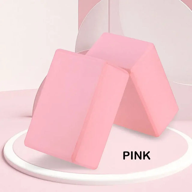 High-Density Hardened EVA Professional Yoga Block - Omega Lifestyles