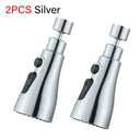 3-in-1 Rotating Kitchen Faucet Extender With Sprayer - Omega Lifestyles