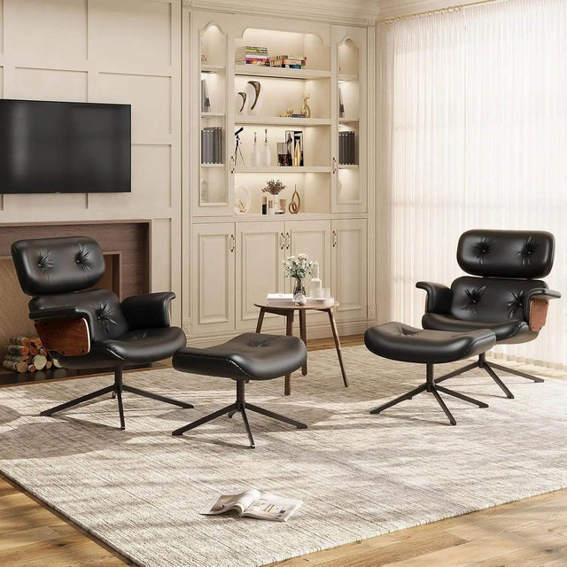 Mid Century Reclining Swivel Chair - Omega Lifestyles