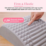 Firm EVA Foam Back Stretcher Pillow For Pain Relief - Omega Lifestyles