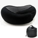 Memory Foam Travel Neck Pillow Adjustable U-Shape Support - Omega Lifestyles