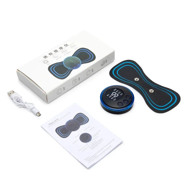 Mini Electric EMS Neck Massager With 8 Modes 19 Gears - Omega Lifestyles