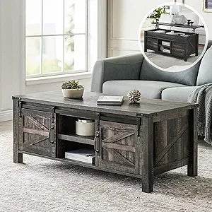 Farmhouse Lift-Top Coffee Table - Omega Lifestyles