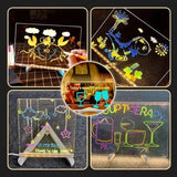 Personalized USB LED Night Light Acrylic Message Board - Omega Lifestyles