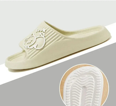 Women’s Thick Platform Non-Slip Indoor Cartoon Slippers - Omega Lifestyles