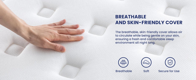 Medium 12-Inch Hybrid Gel Memory Foam Mattress