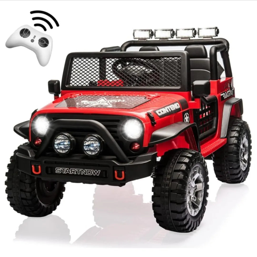 12V Electric 2-Seater Kids Ride On Truck Car With Remote