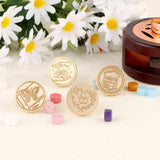 Wedding Heart Pattern Removable Brass Wax Seal Stamp - Omega Lifestyles