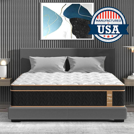 Medium Hybrid Gel Memory Foam Pocket Spring Mattress - Sleep Galleria