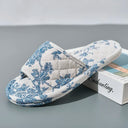 Cotton Floral Lightweight Antislip Indoor Women’s Slippers