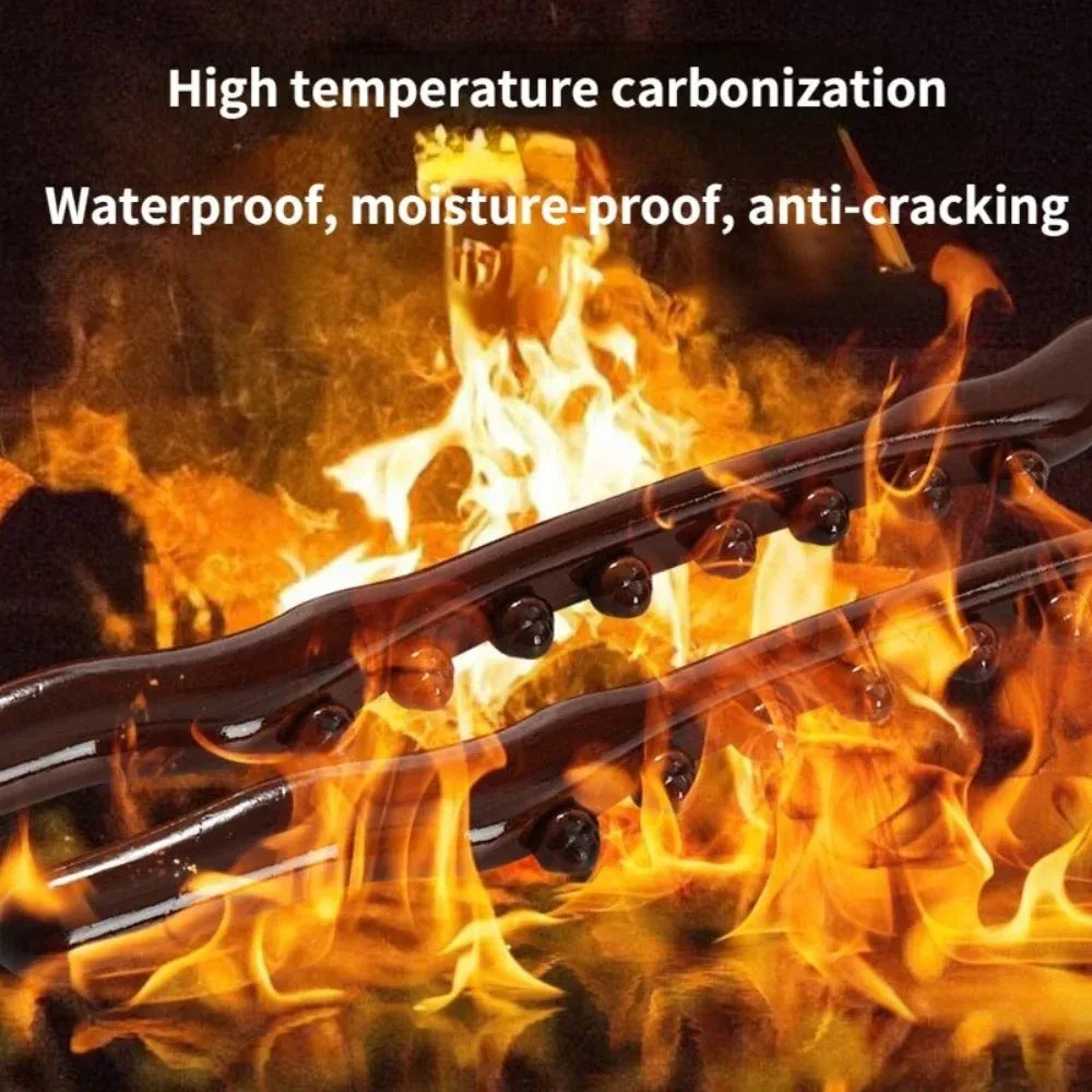 Full Body Carbonized Wood Gua Sha Massage Stick - Omega Lifestyles