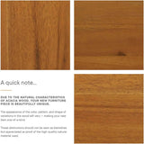 Acacia Wood Outdoor Patio Loveseat - Omega Lifestyles