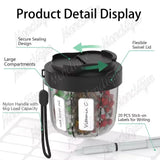 7-Grid Portable BPA-Free Pill Organizer Box - Omega Lifestyles