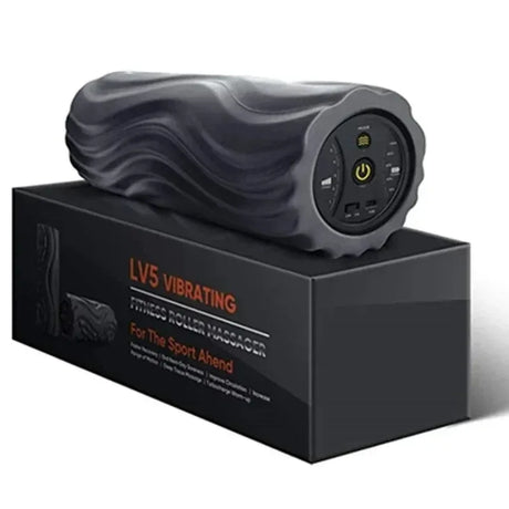 Electric Rechargeable Vibrating Foam Roller Deep Tissue Massager - Omega Lifestyles