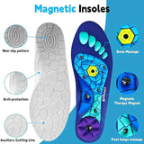 Orthopedic Magnetic Technology Shock-Absorbing Massage Insoles - Omega Lifestyles