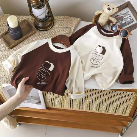 Children’s Long Sleeve Cotton Velvet Base Shirt - Omega Lifestyles