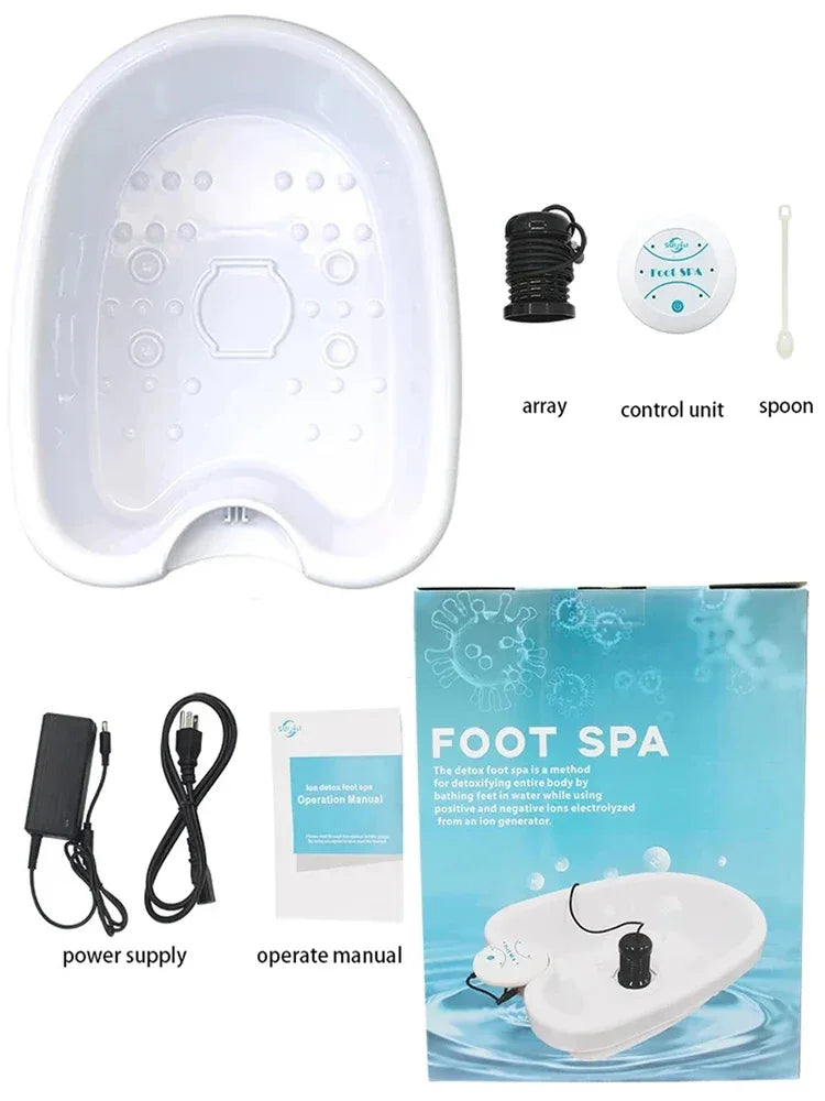 Detox Ionic Foot Bath Spa Massage Machine - Omega Lifestyles