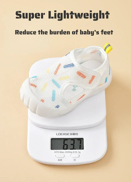 Breathable Air Mesh Kids Unisex First Walker Sandals - Omega Lifestyles