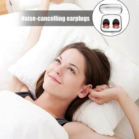 Noise Canceling Earplugs Reusable Noise-Reducing Earplugs Reusable Hearing Protection Comfortable Quiet Ear Plugs Protective - Omega Lifestyles