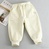 Winter Warm Kids Velvet Thickened Polyester Pants - Omega Lifestyles
