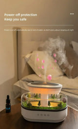 Ultrasonic Aromatherapy Diffuser With Colorful Nightlight - Omega Lifestyles