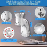 2-Piece Wall Fragrance Plug with Nightlight - Omega Lifestyles