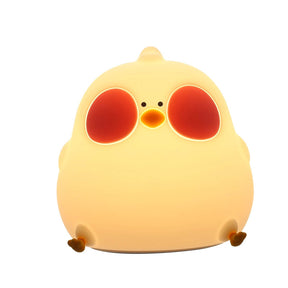 Cute Silicone Chicken RGB Color Changing Rechargeable Night Light - Omega Lifestyles