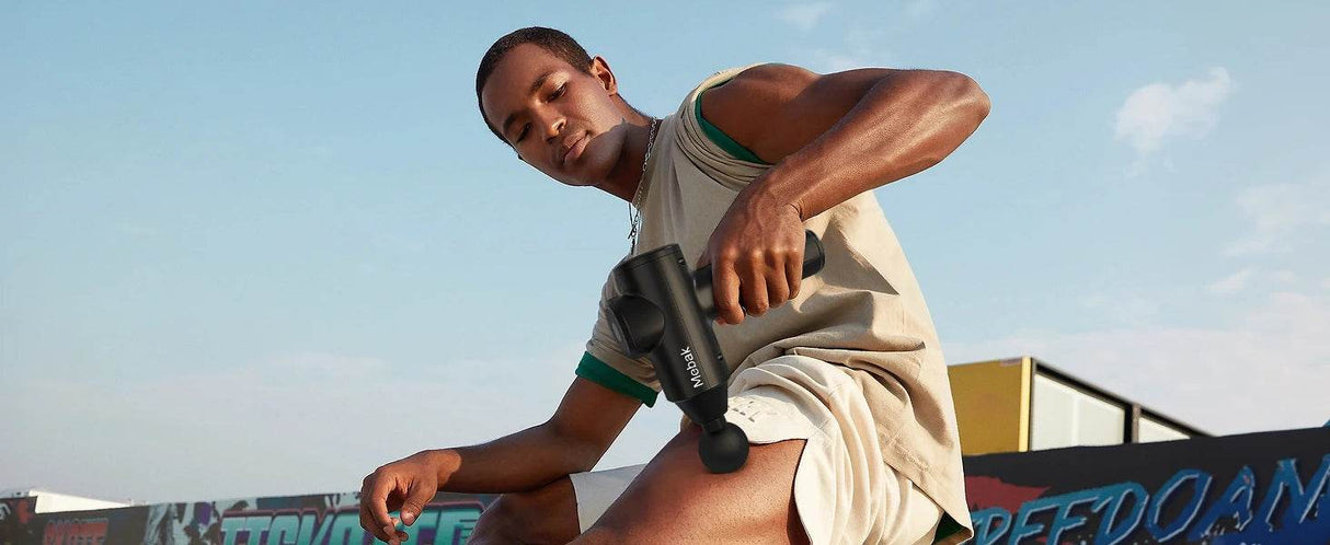 Deep Tissue Portable Massage Gun With Four Heads - Omega Lifestyles