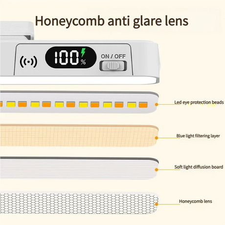 Magnetic Touch Table Lamp With Stepless Dimming - Omega Lifestyles