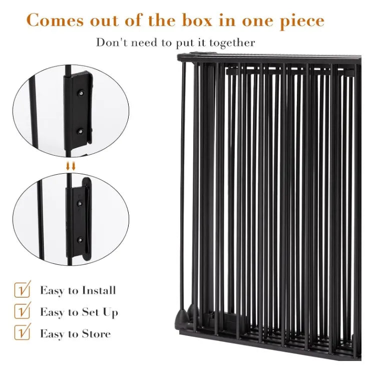 Metal Safety Playpen Multi-Purpose Adjustable 5-Panel Fence