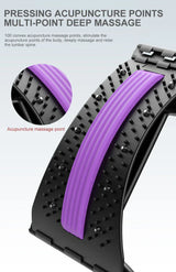 Magnetic Therapy Adjustable Back Stretcher Lumbar Massager - Omega Lifestyles