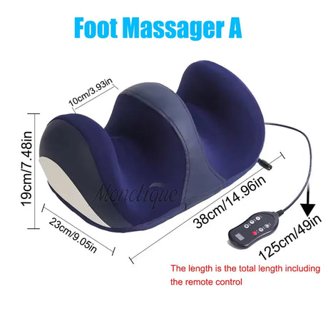 Electric Heated Shiatsu Foot Leg Massage Roller - Omega Lifestyles