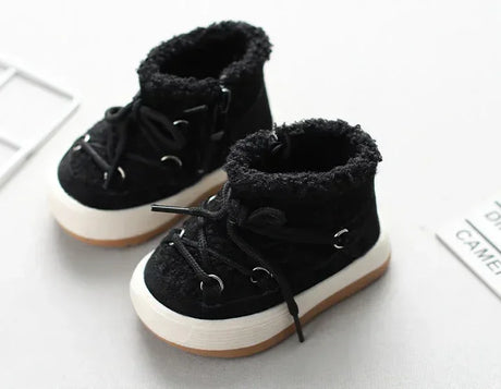 Winter Plush Anti-Slip Waterproof Baby Snow Boots - Omega Lifestyles