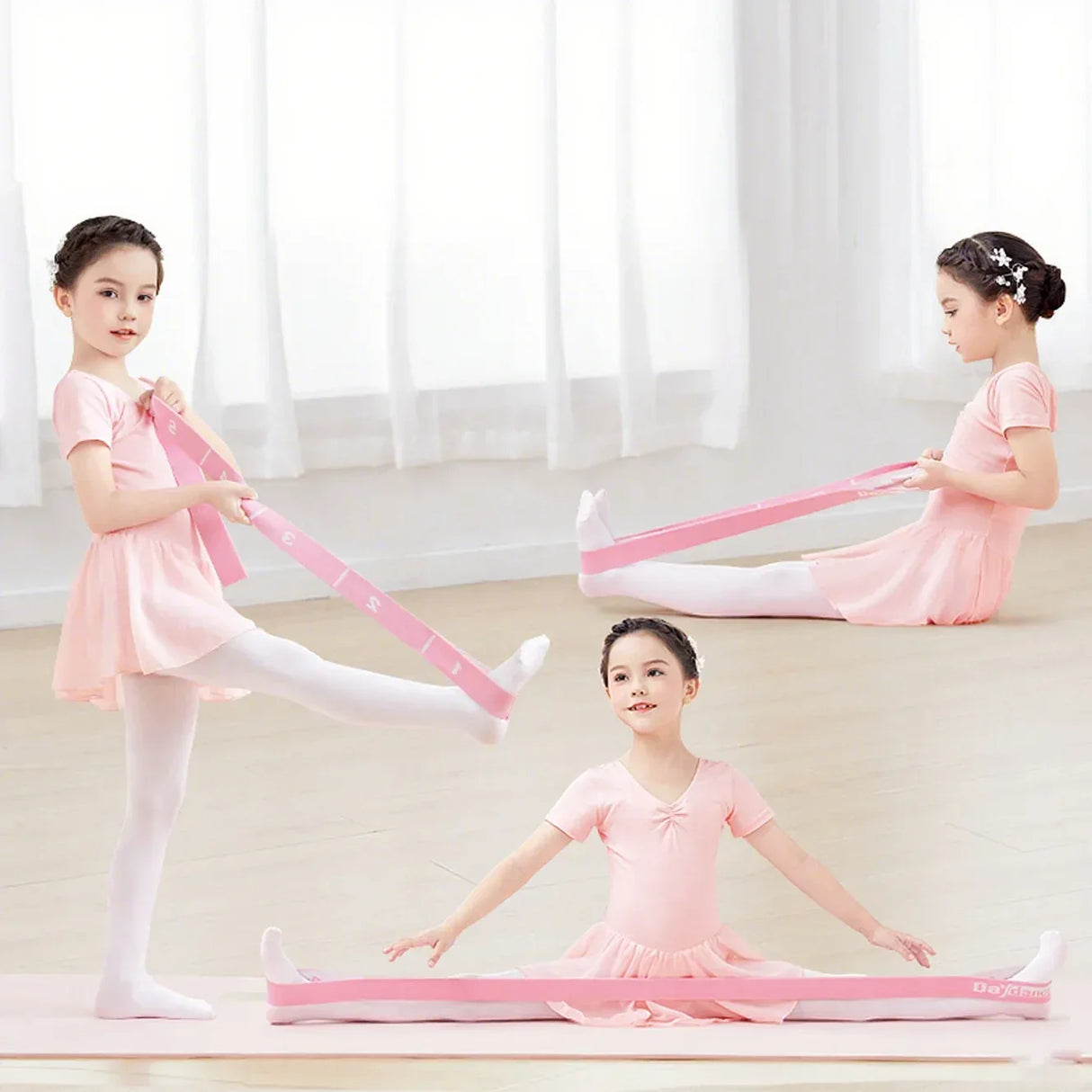 Yoga Elastic Stretch Band Resistance Rope Fitness Pilates - Omega Lifestyles