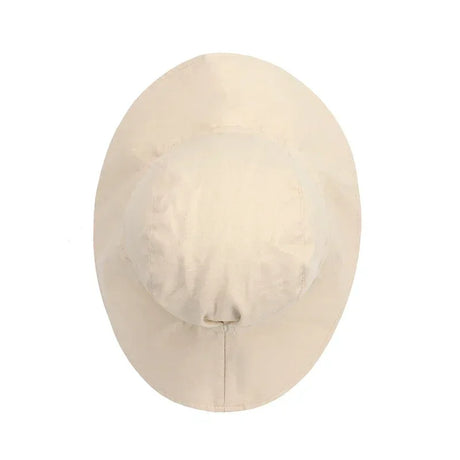 Cotton Linen Baby Kids Summer Sunhat With Wide Brim - Omega Lifestyles