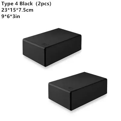 EVA Foam Yoga Brick Stretch Wedge Fitness Trainer - Omega Lifestyles