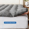 Extra Thick Cooling Soft Mattress Topper Queen - Omega Lifestyles