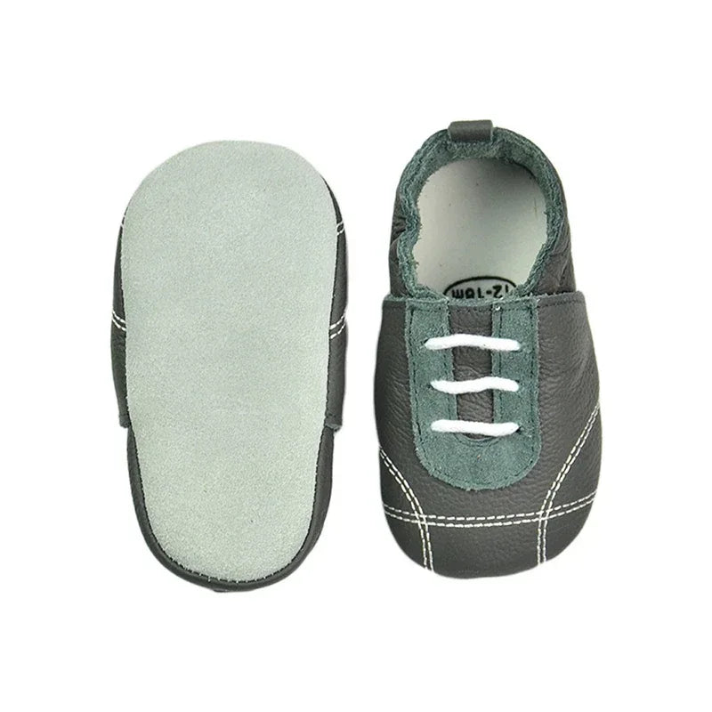 Baby Leather Soft Sheepskin First Walker Moccasins - Omega Lifestyles