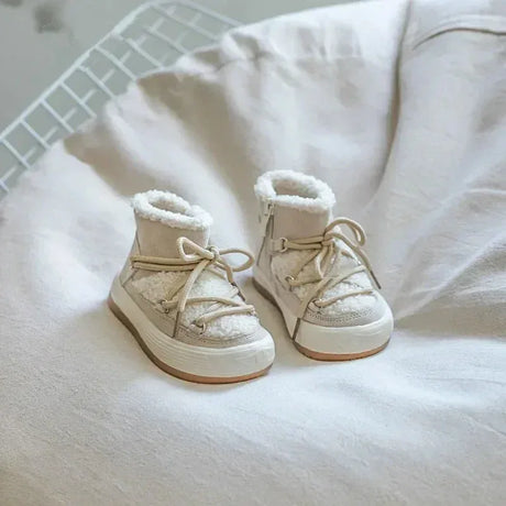 Unisex Plush Lined Anti-Slippery Winter Baby Boots - Omega Lifestyles