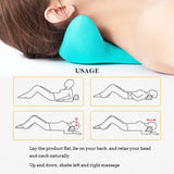 Ergonomic Cervical Neck Massage Pillow For Pain Relief - Omega Lifestyles